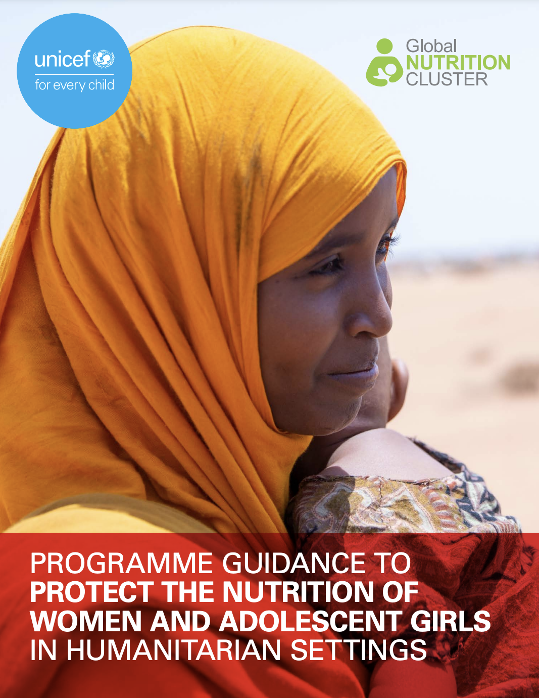 Programme Guidance: Nutrition of Women and Girls in Humanitarian Settings