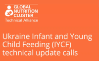 Ukraine infant and Young Child Feeding (IYCF) technical update calls