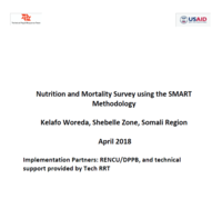 Nutrition and mortality survey using the SMART methodology