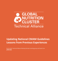 Report: Updating national CMAM guidelines 