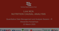 Link NCA Quantitative Data Management and Analysis Session - R