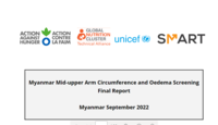 Myanmar Mid-upper Arm Circumference and Oedema Screening Final Report