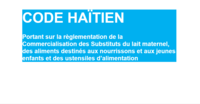 Draft  Marketing Code-Haiti