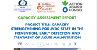 JVDC capacity assessment report